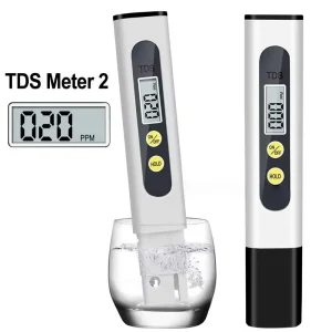 Factory TDS M2 Portable Pen Digital TDS Meter Filter Measuring Water Purity Tester Range 0 9990Ppm With Battery