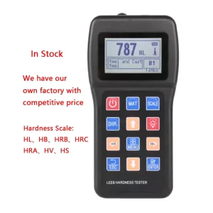 Factory in Stock Digital Portable Leeb Hardness Tester for Metal