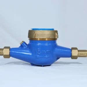 Factory issued OEM Residential Cast Iron Customizable Mechanical Water Meter Multi Jet IP68 4.0 M h