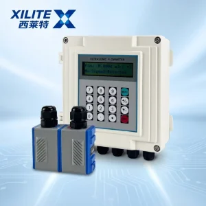 Factory made Ultrasonic Flowmeter with Clamp on Wall mounted Water Flow Sensor for Liquid Use supersonic Flowmeter for Liquids