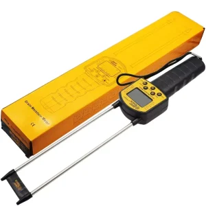 Farming Agriculture Essential Humidity Tester Instrument W Voice Broadcast for Corn Rice Wheat Other Crops Grain Moisture Meter