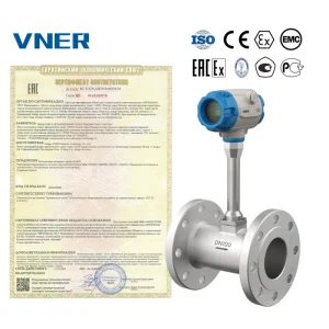 Fast Response Digital Vortex Flow Meter Air Chemical Liquid Steam Gas Slurry Water DN100 High Accuracy Stainless Steel OEM