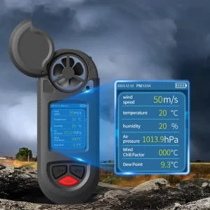 Fire Brigade Specific Anemometer Weather Monitoring Instrument for Fire Rescue Harsh Environments All Temperature