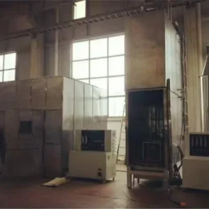 Fire Testing Machine Electronic Cable Burning Lab Use Bunched Cable Flammability IEC60332 3 1 Year Warranty