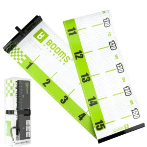 Fishing RL4 Folding Fishing Ruler Mat 150x20cm Waterproof PVC Coated Mesh Fabric Fish Measuring Tape for Anglers