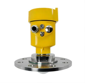 Flange 80G Non contact 304/316L Stainless Steel Radar Level Gauge 0.2% Accuracy 4-20mA RS485 0-120m Range 24VDC/220VAC