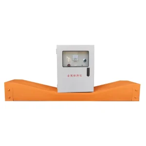 Flat Plate Tramp Iron Detector IP54 Mining Conveyor Belt Intelligent Sensitivity Magnetic Non Magnetic Glass Raw Material