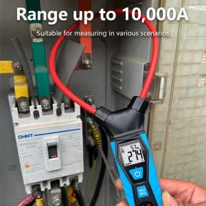 Flexible Clamp Meter Non contact AC Current Detection 4000 count True RMS Measurement Frequency Response Range