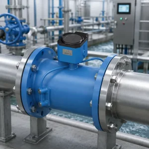 Flow Meter Water Temperature Metering System Smart Ultrasonic Water Flow Meter Reader DN200 with RS485