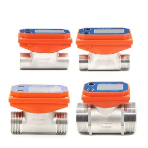 Flow Meter ZJSUS-BT01 Farmland Garden Water Cumulative Flow Detection 10-1160L Digital Electromagnetic Turbine Water Flowmeter