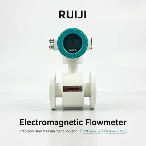 Flow Meter for Water Supply System Digital Flange Metal ±0.5% Accuracy 1 Year Warranty