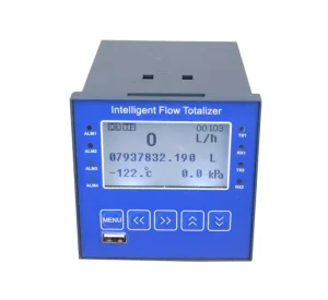 Flow Rate Totalizer Indicator LCD Display with 4-20ma Current Output Flow Totalizer
