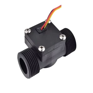 Flow Switch Turbine Type Water Heater Flow Meter with Plastic Shell and NTC 50K Sensor