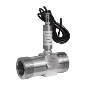 Flowmeter Water Turbine Flow Meter Sensor with Pulse Signal Thread Connection 2 Inch 1 Inch