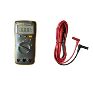 Fluke 107 Portable Digital Multimeter Waterproof up to 600V AC/DC 4 10A Current 40M Resistance