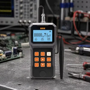 Flux-Pro Portable Digital Gauss Meter High Accuracy 0.5% Radial Hall Probe Lithium Battery 1 Year Warranty for Testing