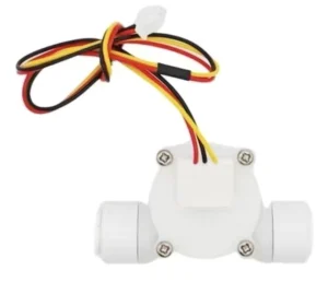 Food Grade POM Water Flow Sensor 3/8″ Liquid Flowmeter Hall Effect Turbine Flow Sensor for Water Purifier