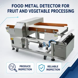 Food Metal Detector for Fruit and Vegetable Processing