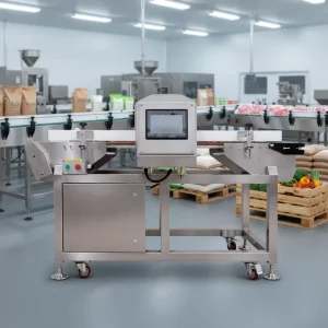 Food Safety Inspection Metal Detector for Grain Spice Tea Processing Custom Manufacturing Solution