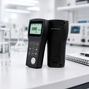 For Factory Pocket Handheld Mini Digital High Accuracy Ultrasonic Thickness Gauge for Metal Testing OEM Supported