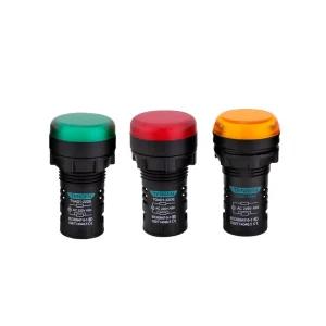 For TGAD1 22MSJE Flash Intermittent Sound Buzzer Indicator Light IP40 AC DC 220V 380V Plastic Red Green Yellow LED Warning