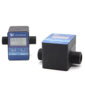 Fuel Oil Tank Level Filling Measuring Instrument G Thread Connection 5-600L/H 20-3600L/H LCD Electronic Gear Flow Meter