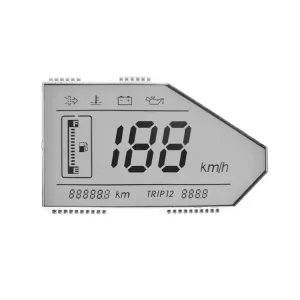 Full-Function Motorcycle LCD Digital Speedometer Odometer Trip Meter Fuel Gauge Instrument Cluster