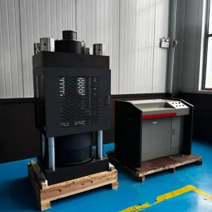 Fully Automatic Constant Stress Compression Testing Machine for Concrete Cylinder Test