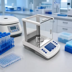 Fully Automatic Electronic Analytical Balance Precision 0.1mg Accuracy Electronic Balance 0 100g External Calibration