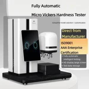 Fully Automatic Intelligent Vickers Hardness Tester Supports Single point and Multi point Testing Efficient