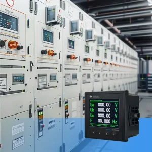 Fully Certified Industrial Power Quality Monitor 96×96 Single Phase Three Phase Multifunction Digital Panel Meter