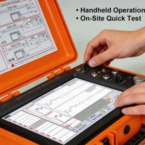 Fully Intelligent Multi Pulse Cable Fault Tester TDR Analysis Auto Waveform Recognition for Power Utility Maintenance