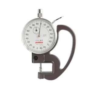 G-7C Peacock Thickness Gauge G-Type Thickness Tester 0-5mm Resolution 0.001mm Peacock Micrometer for Thickness Measurement