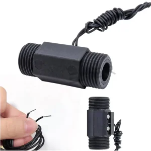 G1 2 1 15L/min Water Magnetic Flow Switch 70W DC220V AC250V Nylon Plus Glass Fiber Water Paddle Flow Switch