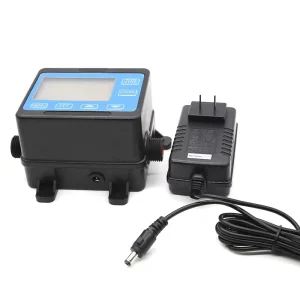 G1/2” Automatic Flow Controller LCD-M Kit Integrated Plastic Flow Sensor Normally Closed Inlet Valve 1-25L/min OEM