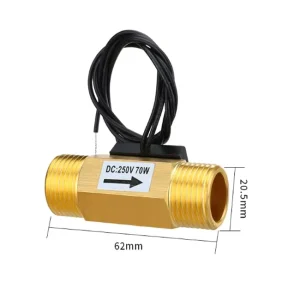 G1/2 Brass Magnetic Liquid Flow Sensor for Water Media