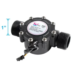 G1 DN25 Pipe Water Flow Sensor Hall Sensor Meter Flowmeter Heater Accessories Flow Range 2 100L min