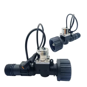 G3/4 Flow Sensor Pulse Latching Dc 3v 6v 12v Solenoid Valves Flow Sensor Water Bistable Irrigation Solenoid Valve