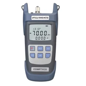 G710A G510A High Precision Optical Power Meter Handheld Fiber Optic Tester with LED Flashlight 10 Wavelengths 500 Data Storage