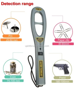 GC-101H Industrial Metal Detector for Security Checking Sound and LED Alarm Security Checker Scanner