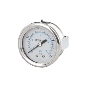 GC YNZ100 Digital Pressure Gauge High Precision Stainless Steel Case Liquid Fillable 0-60Mpa 2.5% Accuracy 3-Year Warranty