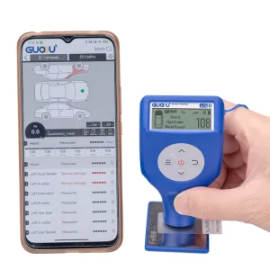 GC8102 Auto Tester Plastic Paint Coating Thickness Gauge Meter for Car Damage Testing