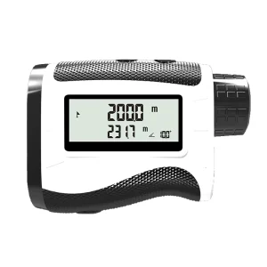 GF 313 Golf Rangefinder LCD Display 7X Magnification 5 1500m Range Laser Distance Measurement CR2 Battery White Black Hunting