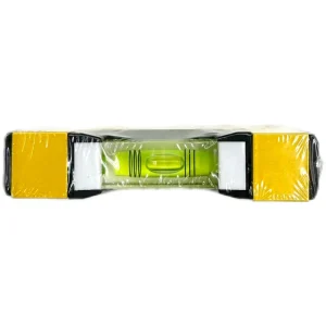 GK-A053 High Accuracy 100mm Aluminum Spirit Level Water Level Ruler +/-10mm Precision OEM ODM Customizable 125g 4cm Width