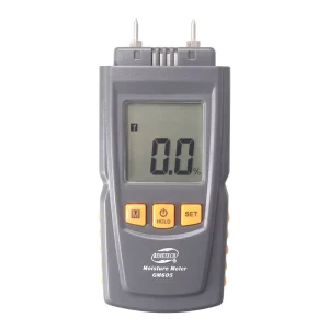 GM605 Black Wood Moisture Tester with Accurate Measurement and Other Power