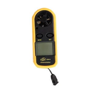 GM816 Anemometer LCD Hand Held Air Velocity Wind Speed Meter Tester Digital Anemometer