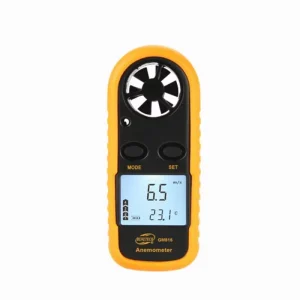 GM816 Anemometer Portable Wind Speed Gauge Meter Anemometro Windmeter 30m s LCD Digital Hand held Measure Tool Mini Wind Meter