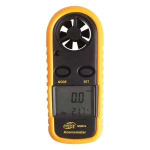 GM816 Digital LCD Backlight Anemometer Lightweight Airflow Velocity Measurement Instrument