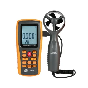 GM8902 Handheld Multi Air Flow Anemometer Digital Wind Speed Temperature Meter High Accuracy