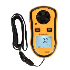 GM8908 Digital Anemometer Wind Speed Measuring Instrument Wind Temperature and Wind Force Meter High Precision